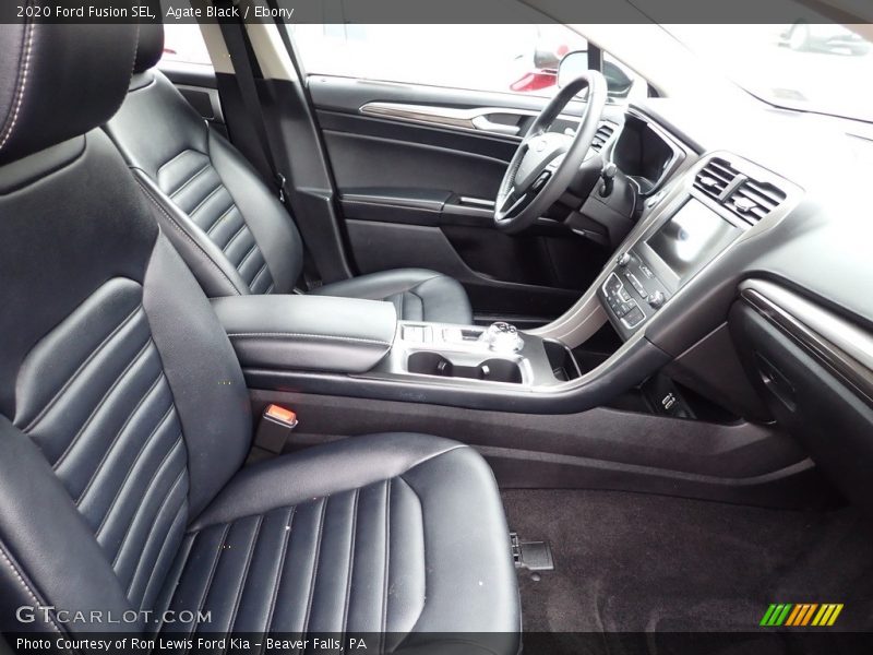 Agate Black / Ebony 2020 Ford Fusion SEL