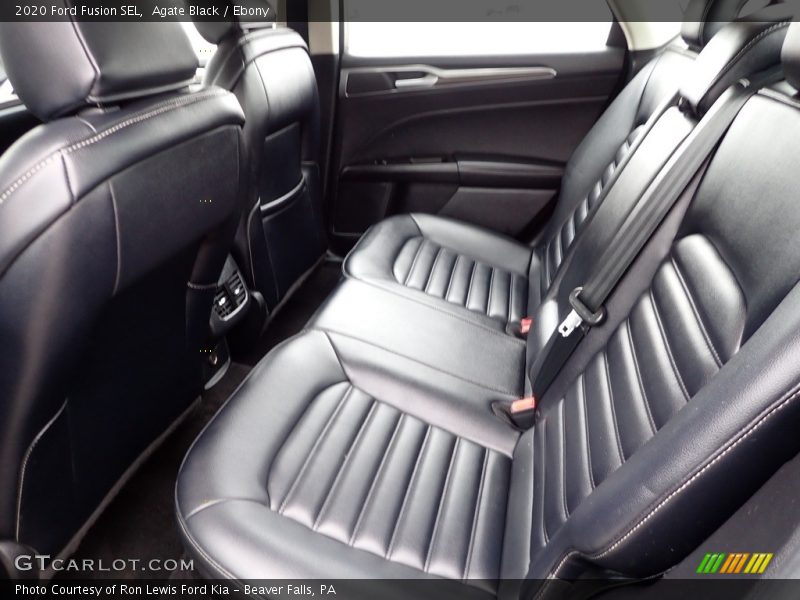 Agate Black / Ebony 2020 Ford Fusion SEL