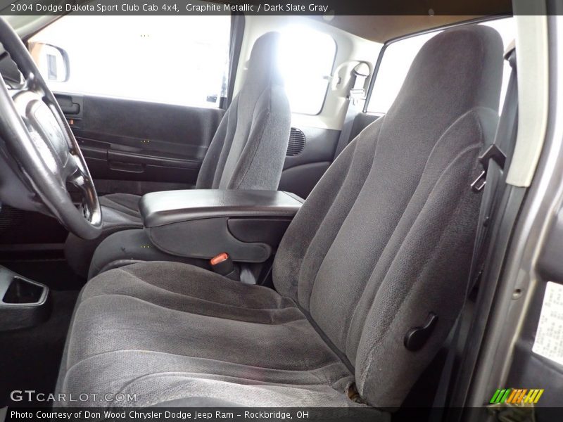 Graphite Metallic / Dark Slate Gray 2004 Dodge Dakota Sport Club Cab 4x4