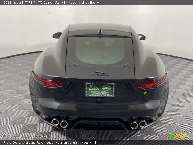 Santorini Black Metallic / Ebony 2022 Jaguar F-TYPE R AWD Coupe
