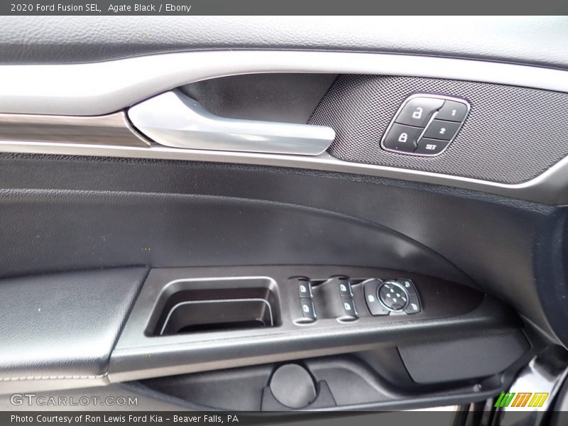Agate Black / Ebony 2020 Ford Fusion SEL