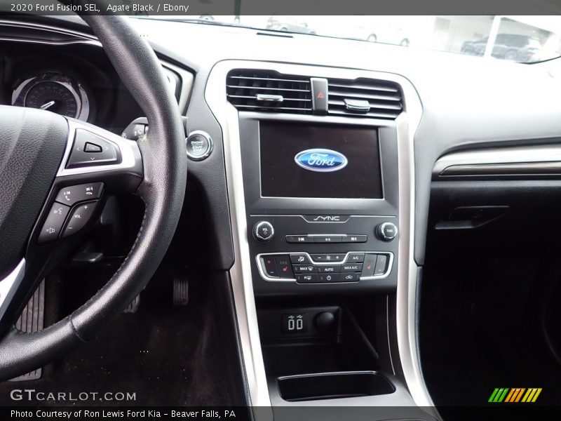Agate Black / Ebony 2020 Ford Fusion SEL