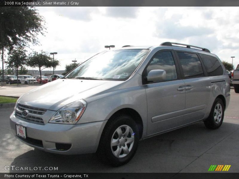 Silver Metallic / Gray 2008 Kia Sedona LX