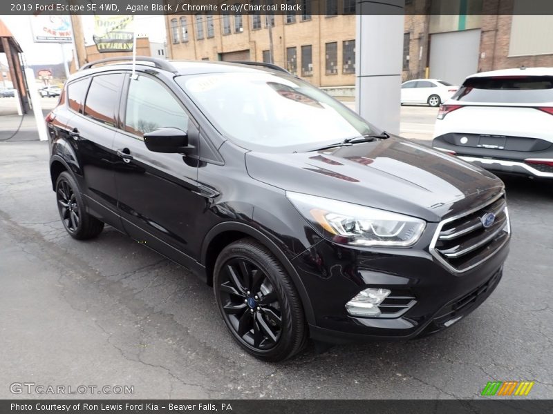 Agate Black / Chromite Gray/Charcoal Black 2019 Ford Escape SE 4WD