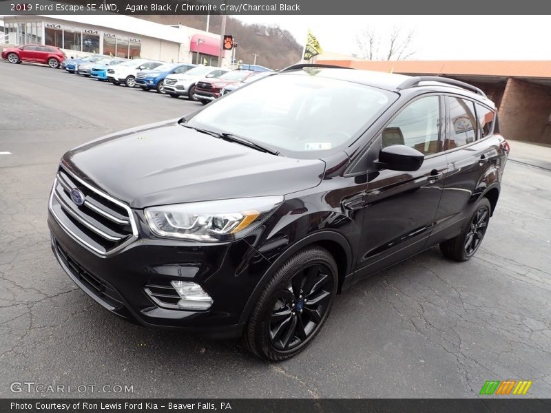 Agate Black / Chromite Gray/Charcoal Black 2019 Ford Escape SE 4WD