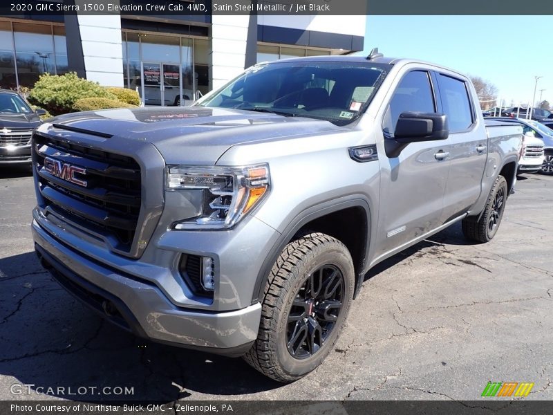  2020 Sierra 1500 Elevation Crew Cab 4WD Satin Steel Metallic
