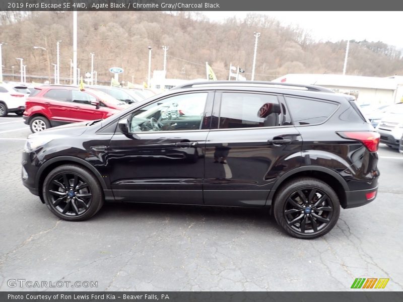 Agate Black / Chromite Gray/Charcoal Black 2019 Ford Escape SE 4WD