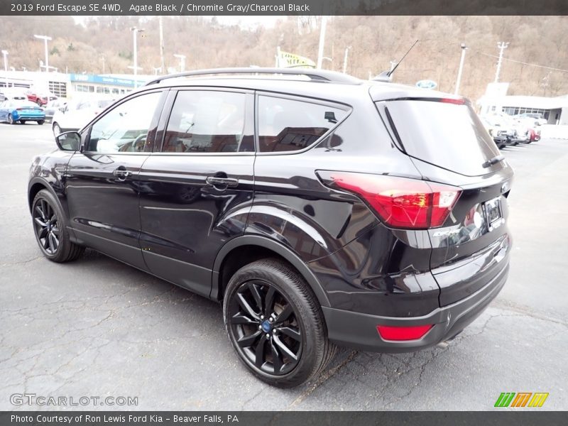 Agate Black / Chromite Gray/Charcoal Black 2019 Ford Escape SE 4WD