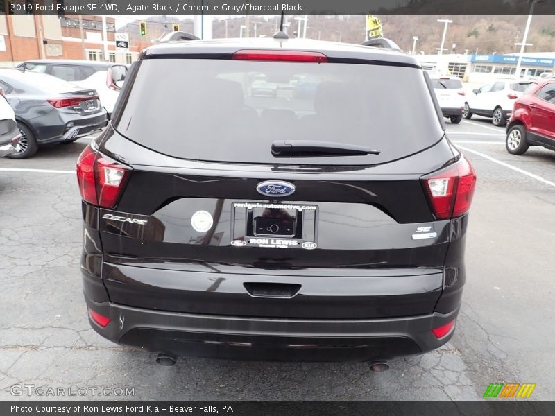 Agate Black / Chromite Gray/Charcoal Black 2019 Ford Escape SE 4WD