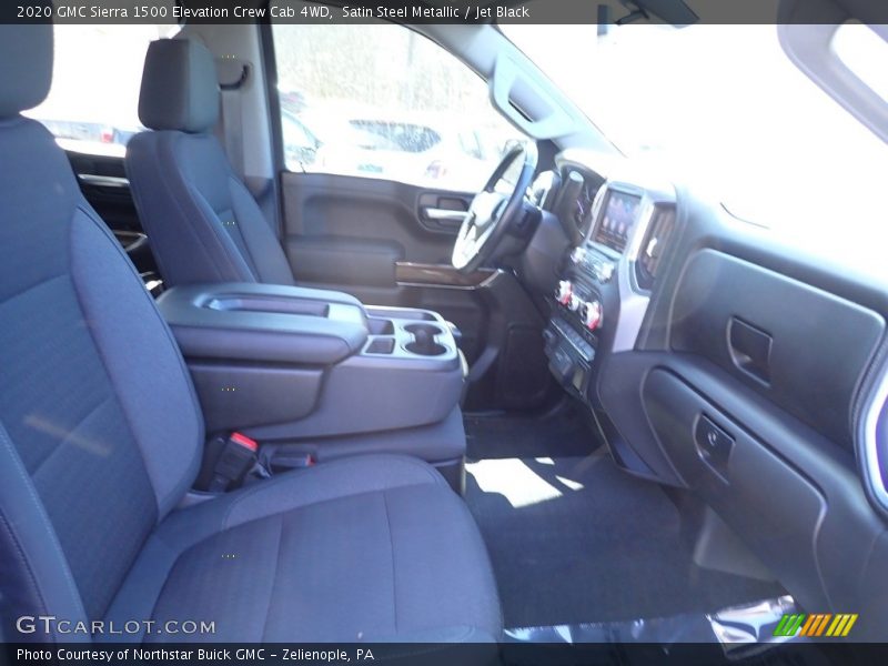 Satin Steel Metallic / Jet Black 2020 GMC Sierra 1500 Elevation Crew Cab 4WD