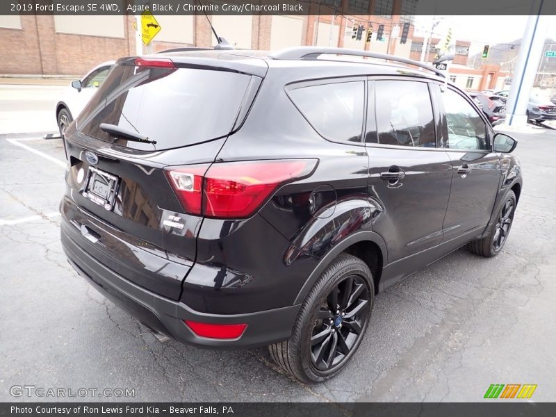 Agate Black / Chromite Gray/Charcoal Black 2019 Ford Escape SE 4WD