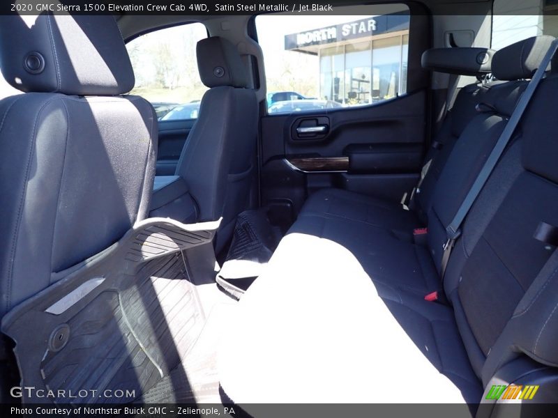Satin Steel Metallic / Jet Black 2020 GMC Sierra 1500 Elevation Crew Cab 4WD