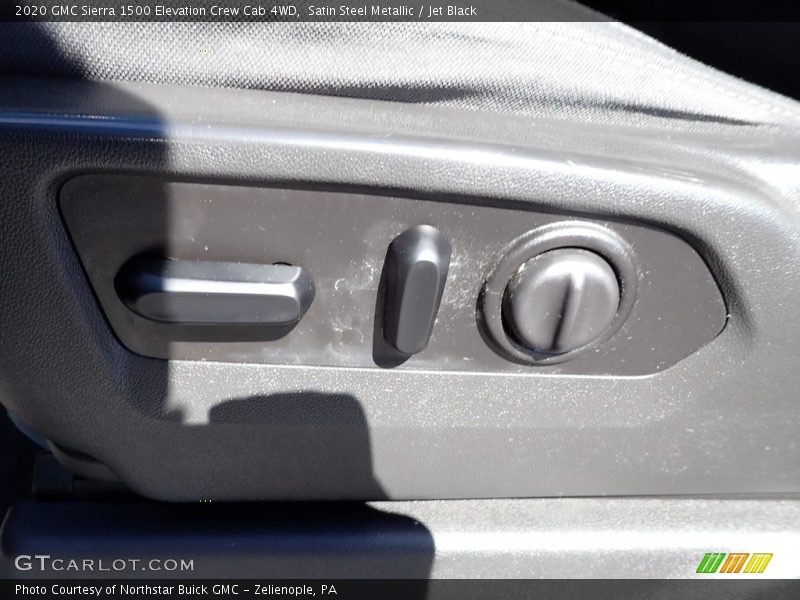Satin Steel Metallic / Jet Black 2020 GMC Sierra 1500 Elevation Crew Cab 4WD