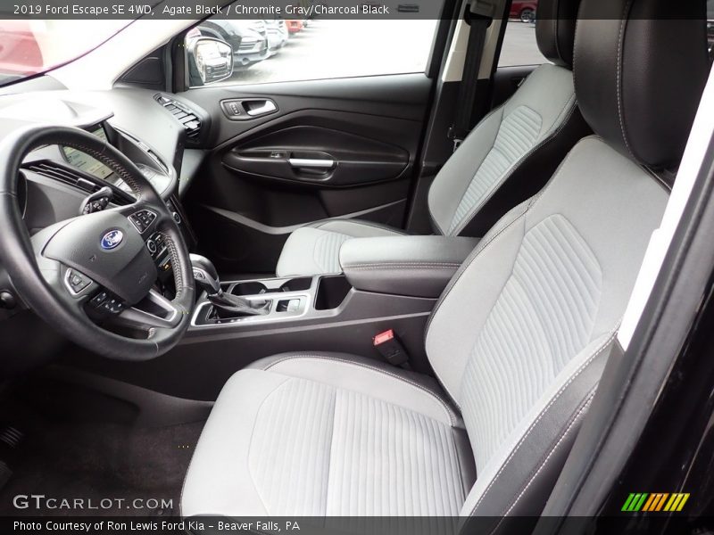 Agate Black / Chromite Gray/Charcoal Black 2019 Ford Escape SE 4WD