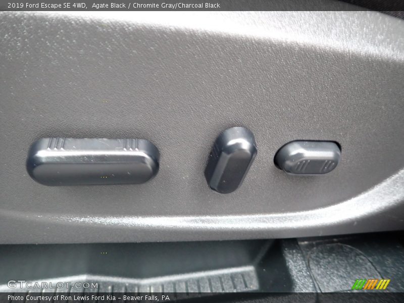 Agate Black / Chromite Gray/Charcoal Black 2019 Ford Escape SE 4WD