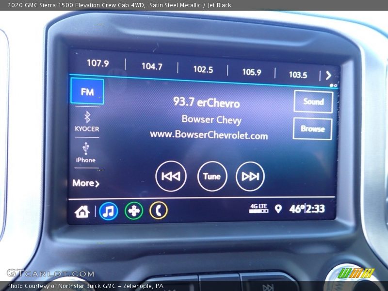 Controls of 2020 Sierra 1500 Elevation Crew Cab 4WD