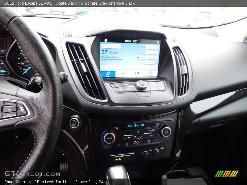 Agate Black / Chromite Gray/Charcoal Black 2019 Ford Escape SE 4WD