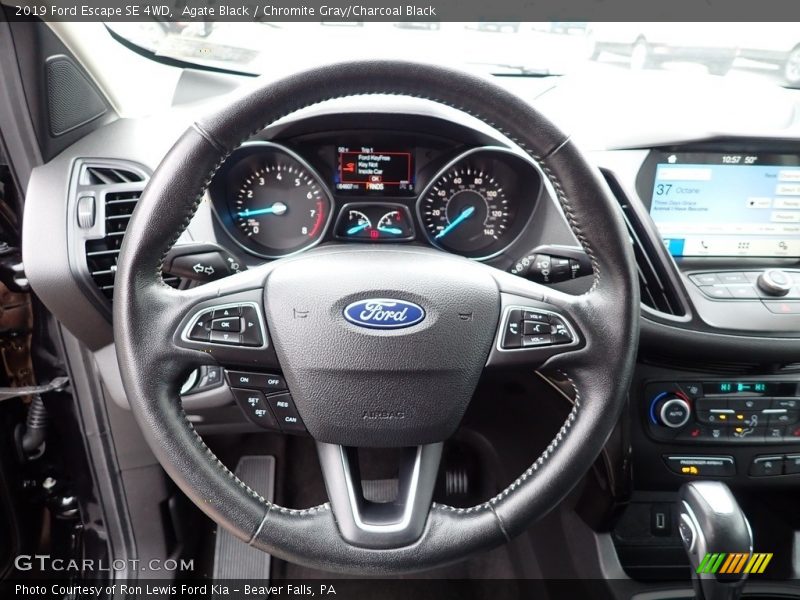 Agate Black / Chromite Gray/Charcoal Black 2019 Ford Escape SE 4WD