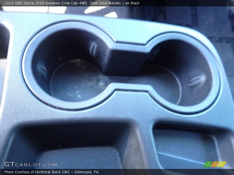 Satin Steel Metallic / Jet Black 2020 GMC Sierra 1500 Elevation Crew Cab 4WD