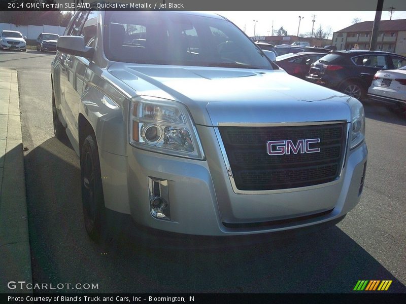 Quicksilver Metallic / Jet Black 2014 GMC Terrain SLE AWD