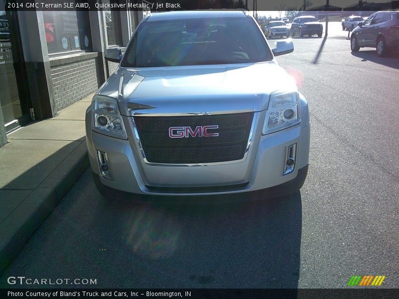 Quicksilver Metallic / Jet Black 2014 GMC Terrain SLE AWD