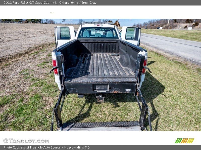 Oxford White / Steel Gray 2011 Ford F150 XLT SuperCab 4x4