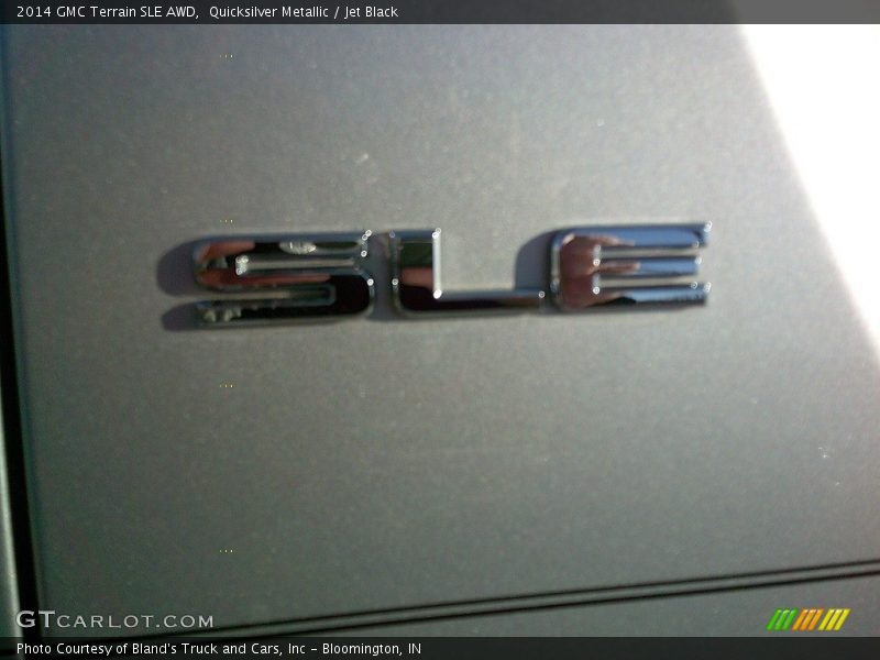 Quicksilver Metallic / Jet Black 2014 GMC Terrain SLE AWD