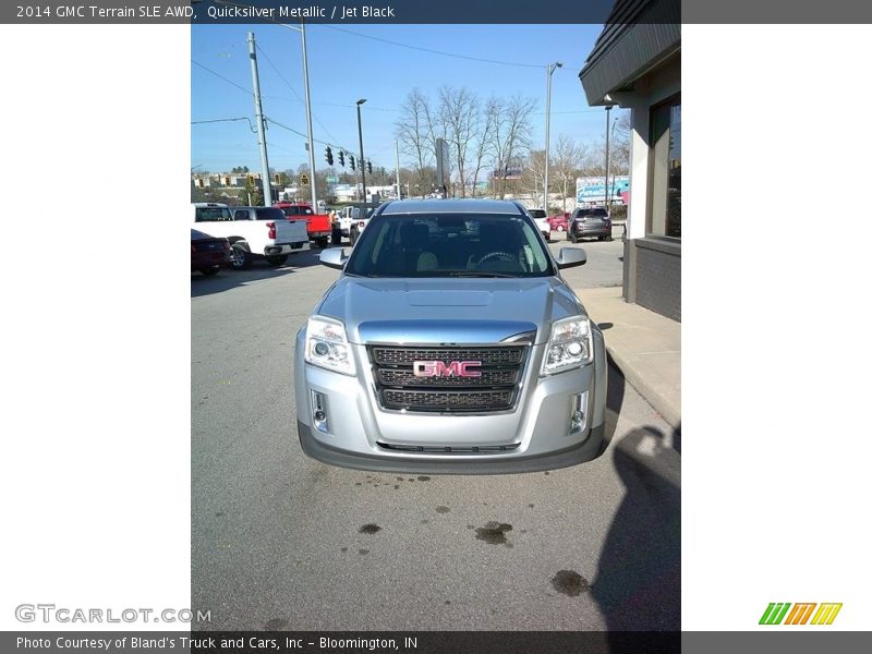 Quicksilver Metallic / Jet Black 2014 GMC Terrain SLE AWD
