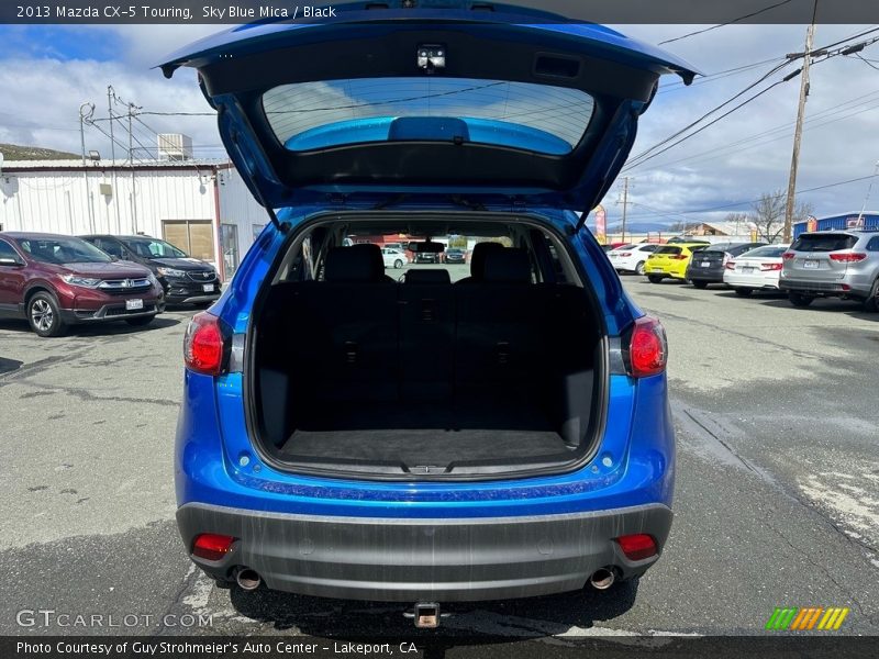 Sky Blue Mica / Black 2013 Mazda CX-5 Touring