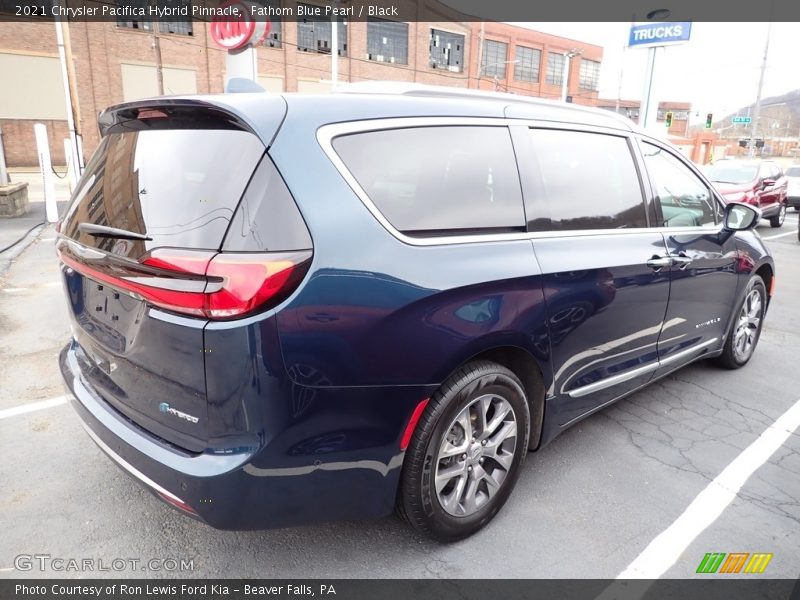 Fathom Blue Pearl / Black 2021 Chrysler Pacifica Hybrid Pinnacle