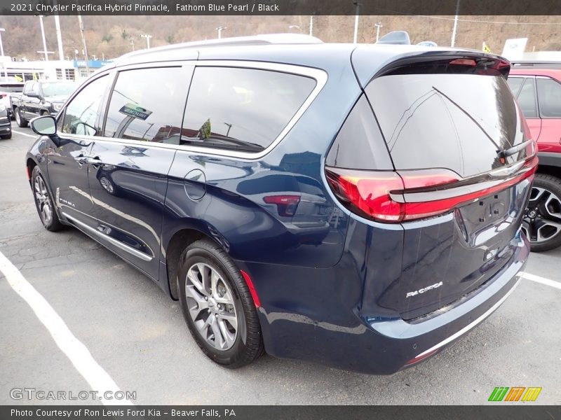 Fathom Blue Pearl / Black 2021 Chrysler Pacifica Hybrid Pinnacle