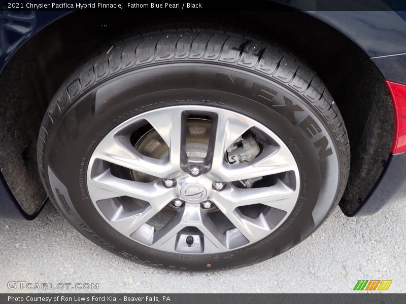Fathom Blue Pearl / Black 2021 Chrysler Pacifica Hybrid Pinnacle