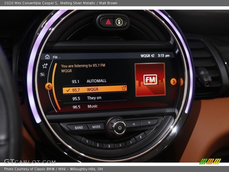 Melting Silver Metallic / Malt Brown 2020 Mini Convertible Cooper S