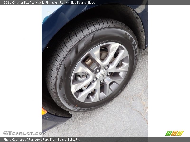 Fathom Blue Pearl / Black 2021 Chrysler Pacifica Hybrid Pinnacle