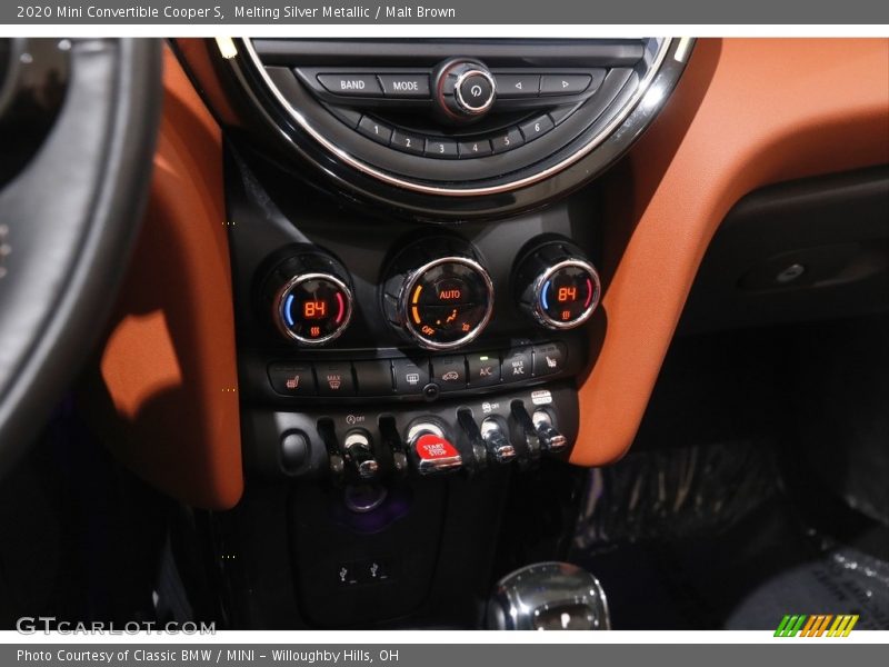 Melting Silver Metallic / Malt Brown 2020 Mini Convertible Cooper S