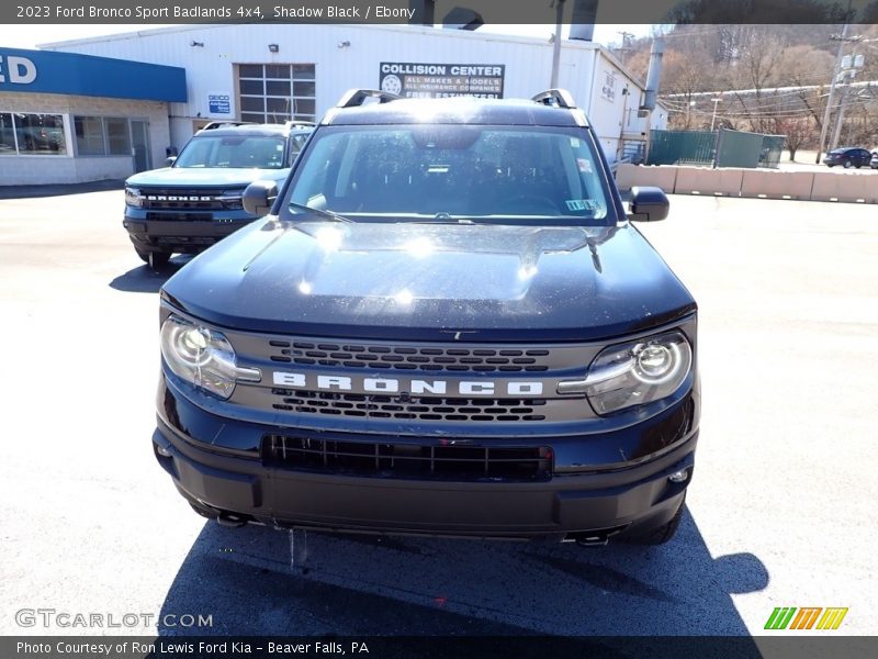 Shadow Black / Ebony 2023 Ford Bronco Sport Badlands 4x4