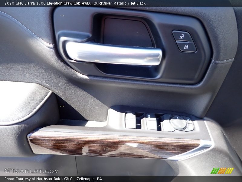 Quicksilver Metallic / Jet Black 2020 GMC Sierra 1500 Elevation Crew Cab 4WD