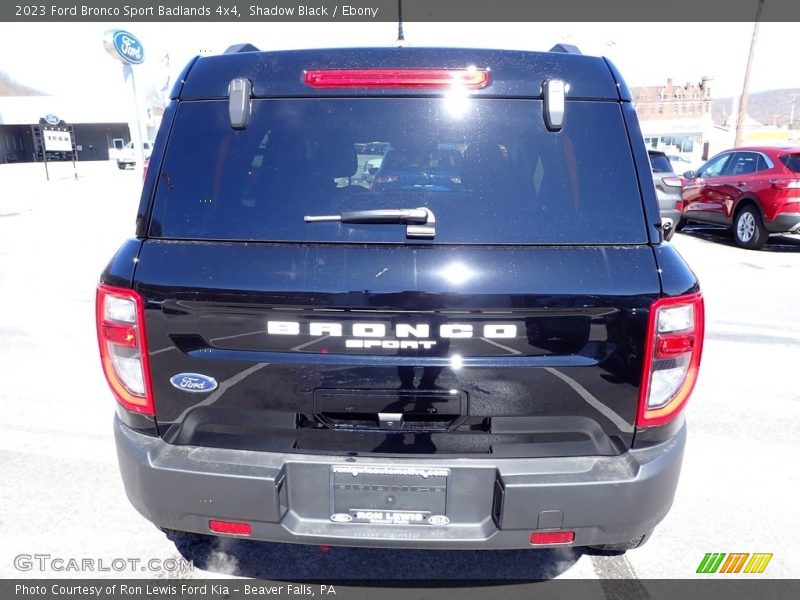 Shadow Black / Ebony 2023 Ford Bronco Sport Badlands 4x4