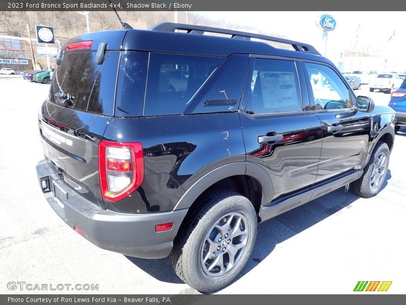 Shadow Black / Ebony 2023 Ford Bronco Sport Badlands 4x4