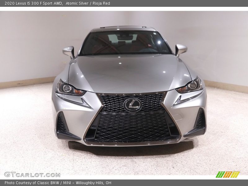 Atomic Silver / Rioja Red 2020 Lexus IS 300 F Sport AWD