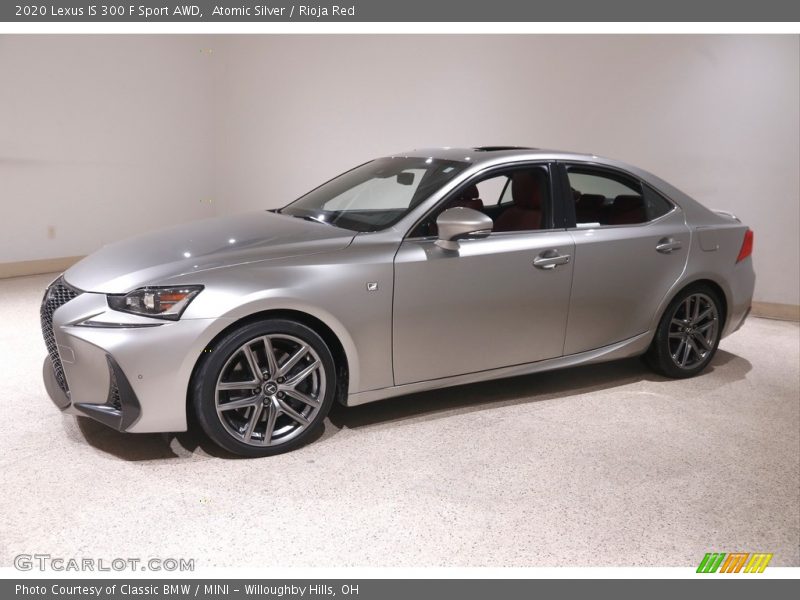 Atomic Silver / Rioja Red 2020 Lexus IS 300 F Sport AWD