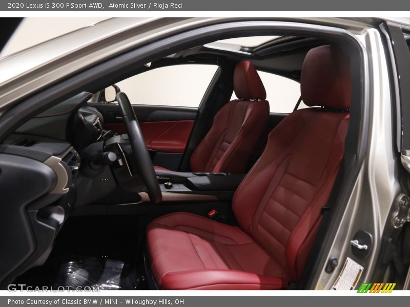 Atomic Silver / Rioja Red 2020 Lexus IS 300 F Sport AWD
