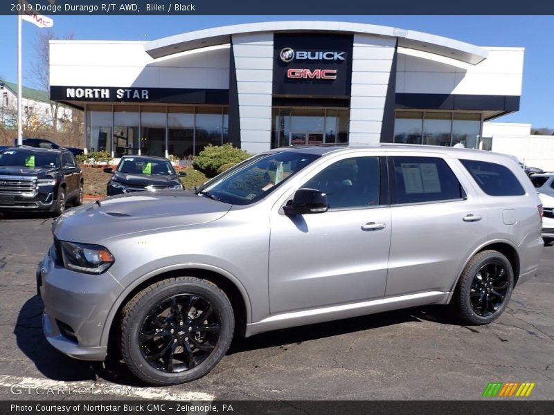 Billet / Black 2019 Dodge Durango R/T AWD