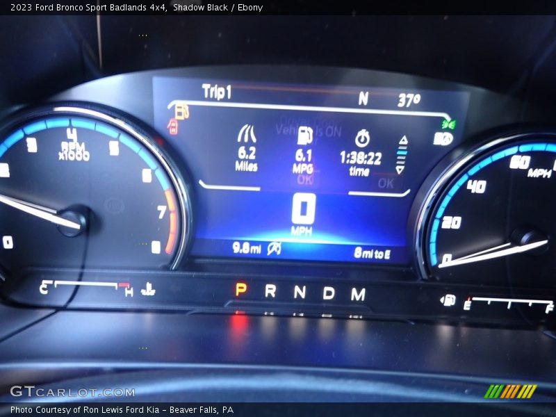  2023 Bronco Sport Badlands 4x4 Badlands 4x4 Gauges