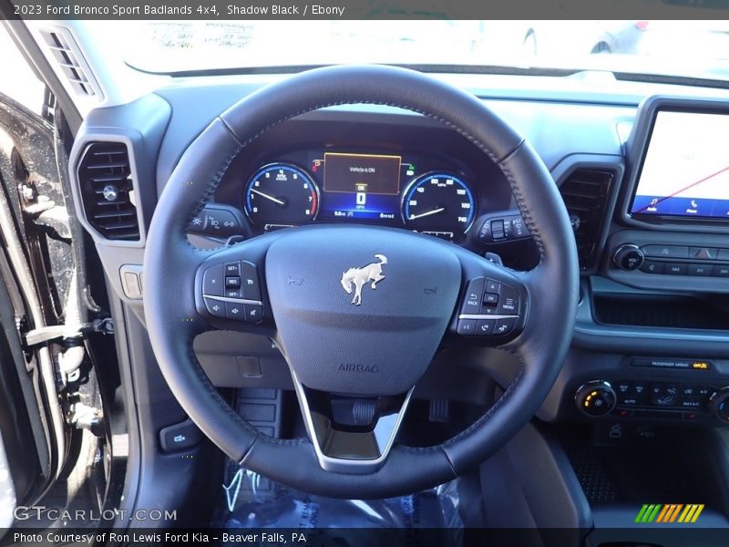  2023 Bronco Sport Badlands 4x4 Steering Wheel
