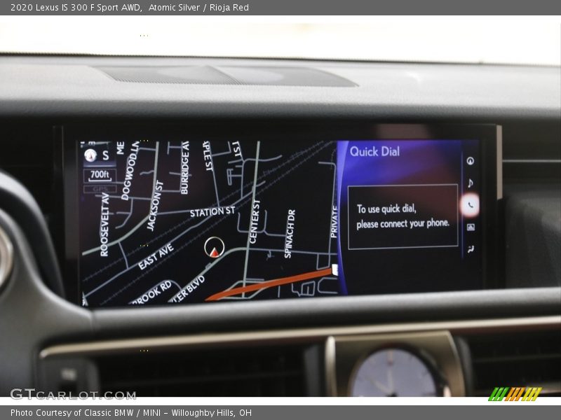 Atomic Silver / Rioja Red 2020 Lexus IS 300 F Sport AWD