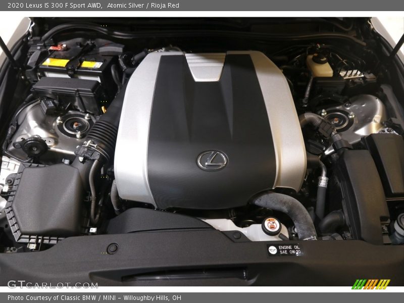 Atomic Silver / Rioja Red 2020 Lexus IS 300 F Sport AWD