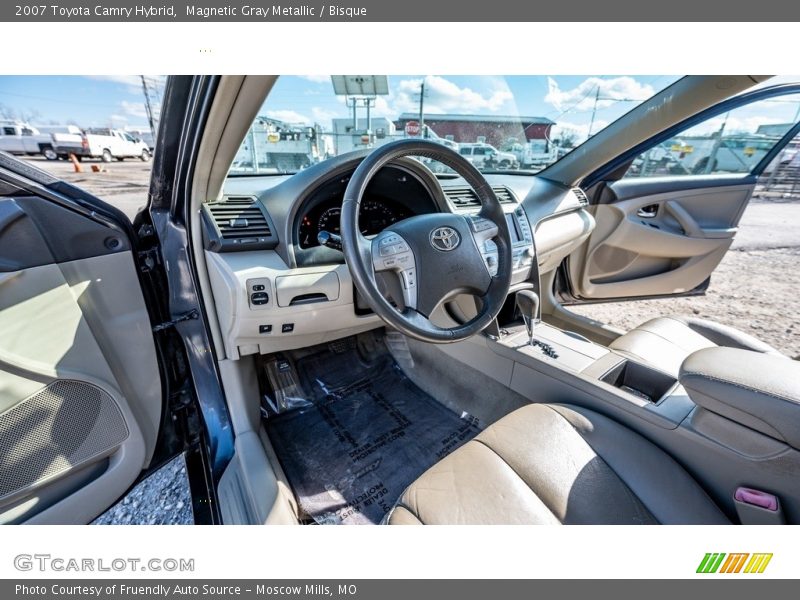 Magnetic Gray Metallic / Bisque 2007 Toyota Camry Hybrid