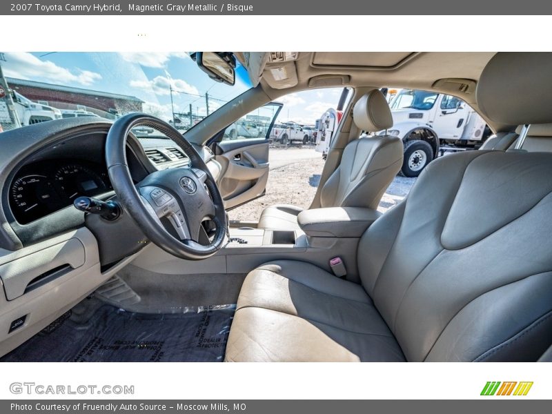 Magnetic Gray Metallic / Bisque 2007 Toyota Camry Hybrid