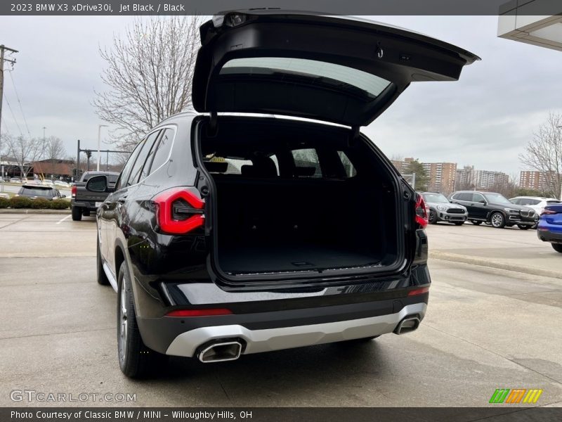 Jet Black / Black 2023 BMW X3 xDrive30i